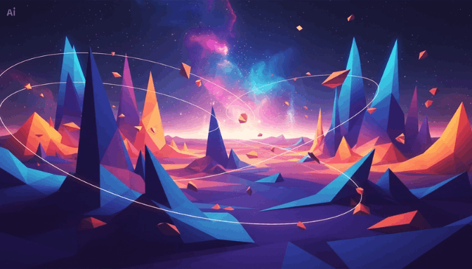 Abstract game art background