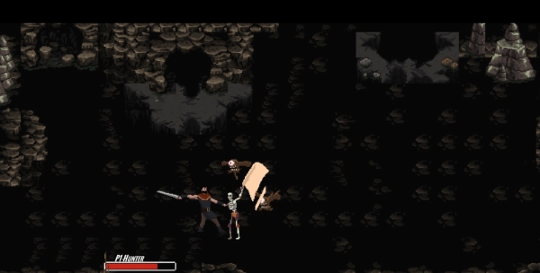 2D pixel art hack and slash demo game with multiple stages and boss fights
