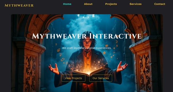 Web design projects built with HTML CSS and JavaScript
