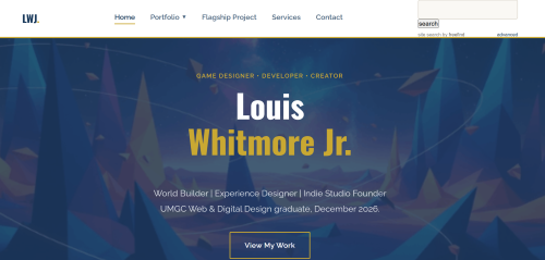 This professional portfolio website built with HTML CSS and JavaScript